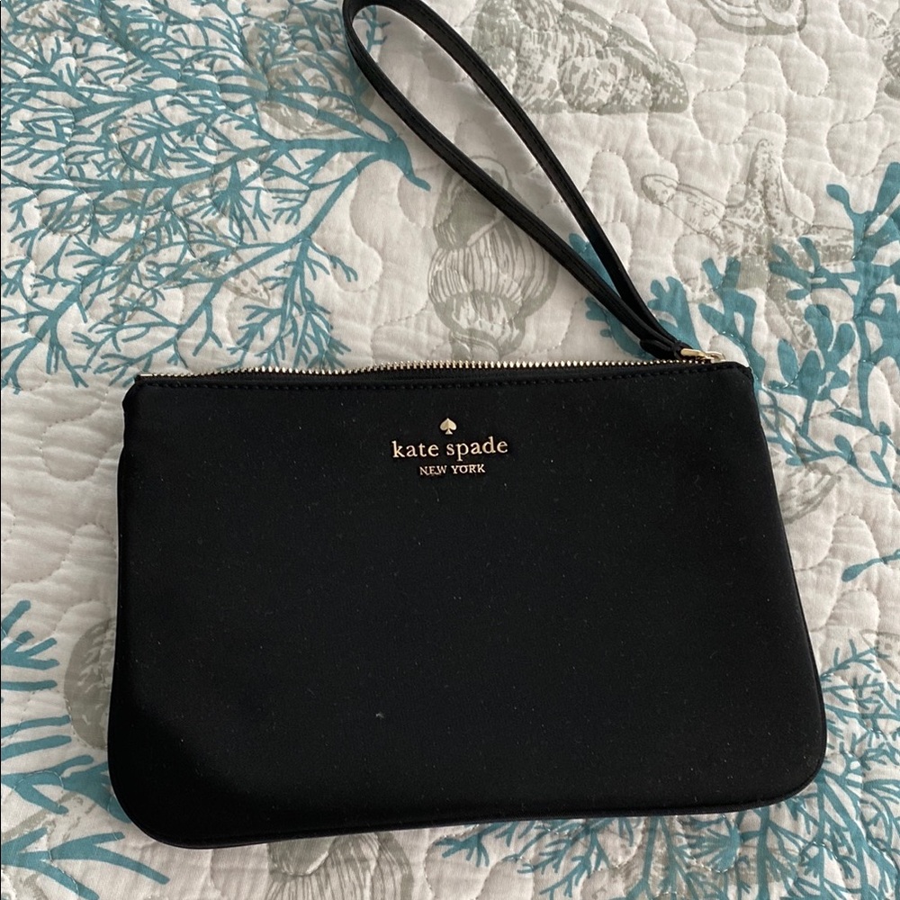 Kate Spade Black Clutch with Strap